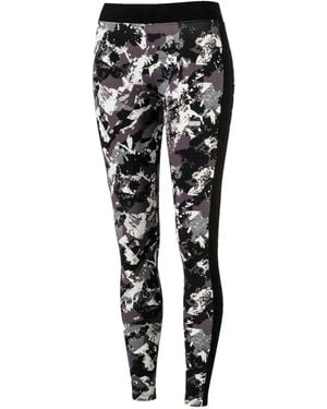 PUMA Archive All-Over Logo-Print Leggings - Black