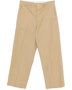 Visvim Hose mit Knöpfen - Natur