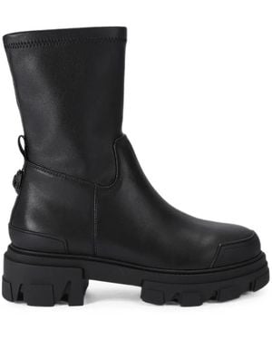 Kurt Geiger Stomp Sock Ankle Boots - Black