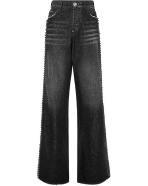 Philipp Plein スケータージーンズ - ブラック