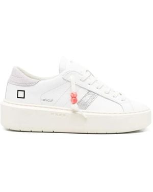 Date Baskets Hill Low À Plateforme - White