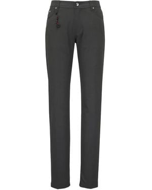 Marco Pescarolo Slim-Fit Trousers - Grey