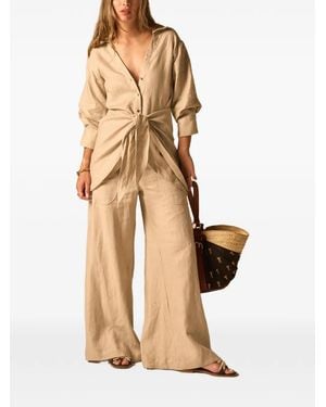JBQ Oslo 2.0 Wide-Leg Pants - White