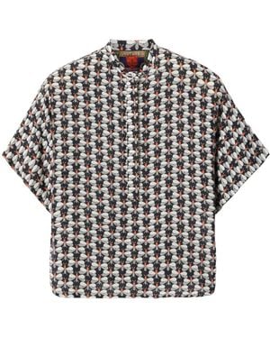 La DoubleJ X Mother Estelle Blouse - Black