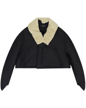 Amiri Cropped Jacket - Black