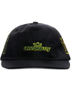 AWAKE NY Gorra Con Logo Bordado - Negro