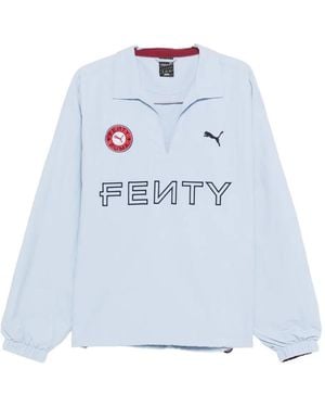 PUMA Logo-appliqué Sweatshirt - ブルー