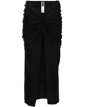 KARL LAGERFELD Pareo con detalle de nudo - Negro