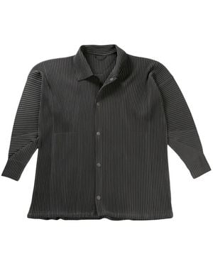 Homme Plissé Issey Miyake MC March jacket - Schwarz