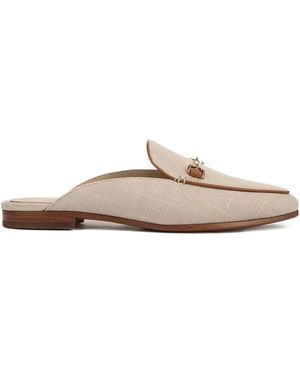 Sam Edelman Willette Mules Aus Canvas - Weiß