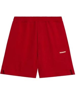 Barrow Side-Slit Shorts - Red
