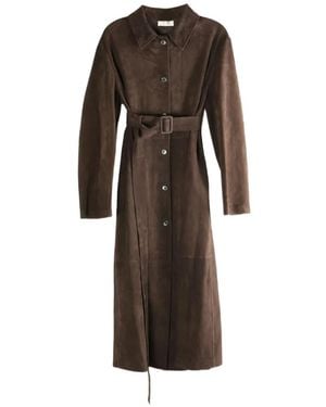 The Row Belted Coat - Brown