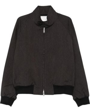 Studio Nicholson Chaqueta Con Cremallera - Negro