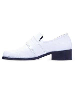 BY FAR Cyril Loafers - White