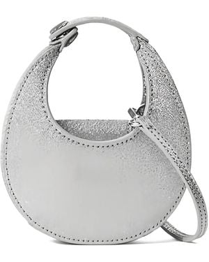 STAUD Curved-Shape Tote Bag - Gray