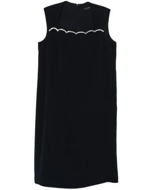 Marina Rinaldi Mretalco Embellished Midi Dress - Black