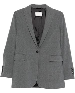 Circolo 1901 Buttoned Cotton Jacket - Gray
