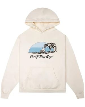 One Of These Days Could Only Remember Hoodie - White