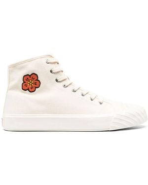 KENZO Zapatillas altas SCHOOL - Blanco