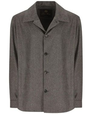 Loro Piana Button-Up Shirt - Grey