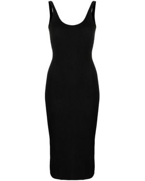 Gcds Chain-Detail Backless Knit Dress - Black