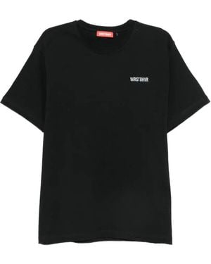 WRSTBHVR Loro Logo-Print T-Shirt - Black