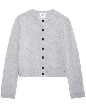 Anine Bing Cárdigan Joye Con Botones - Blanco