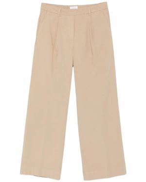 40 Weft Pantalones Raissa Con Trabillas - Blanco