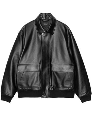 Carhartt Arizona Patch-Pocket Bomber Jacket - Black