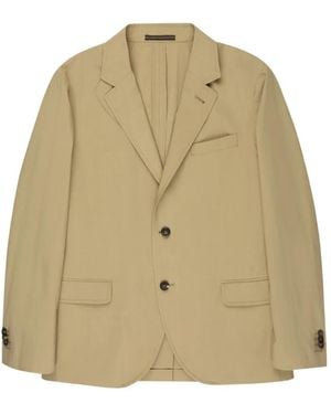 Incotex スロートラッチ ジャケット - ナチュラル