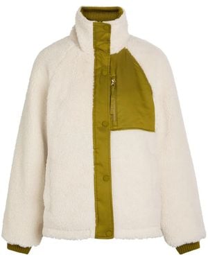 Varley Larson Button Zip Jacket - Natural