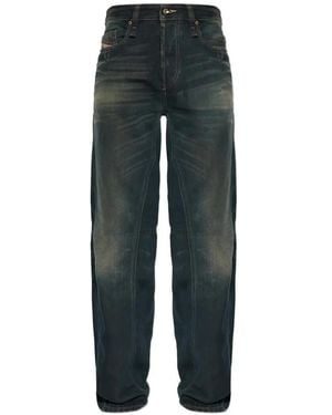 DIESEL 2001 D-Macro-U Faded Jeans - Blue