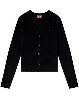 DIESEL M-Alima Knit Cardigan - Black