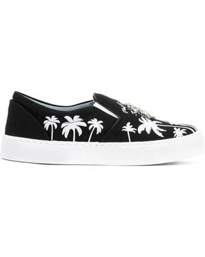 Chiara Ferragni Slip On Trainers For Women On Sale In Outlet - Black