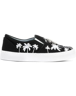 Chiara Ferragni Slip On Trainers For Women On Sale In Outlet - Black