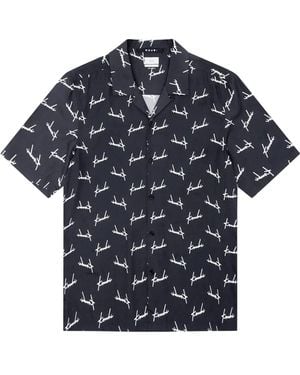 Ksubi Camicia Skript Resort - Blu