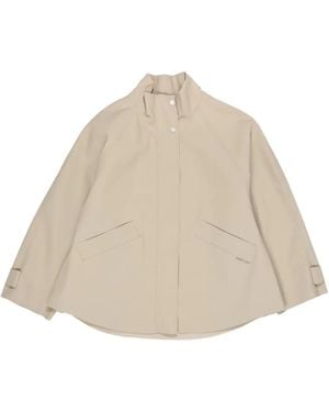 Bimba Y Lola Layered Jacket - Natural
