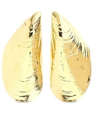 ARMARIUM Mussel Shell Earrings - Metallic