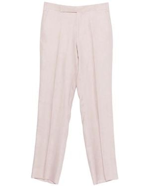 Lardini Pocket Trousers - White