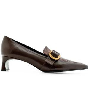 Lottusse Cort Heeled Pumps - Brown