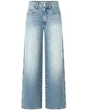 AMO Kira Wide-Leg Jeans - Blue