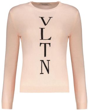 Valentino Garavani Wool Jumper - Natural