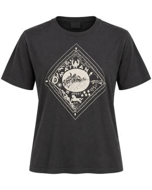 Isabel Marant Graphic-Print T-Shirt - Black