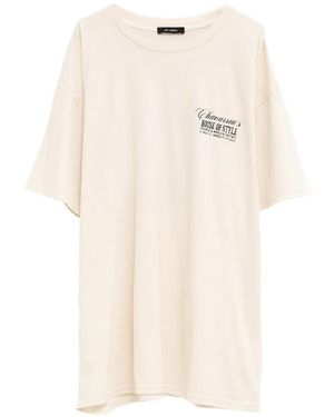 Willy Chavarria House Of Style Graphic-Print Oversized T-Shirt - White