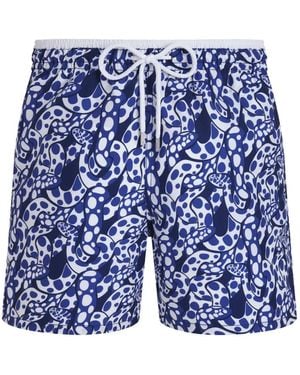 Vilebrequin Drymobius Printed Swim Shorts - Blue