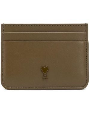Ami Paris Ami de Coeur Kartenetui - Braun
