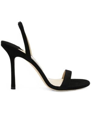 Jimmy Choo Jenn Heeled Sandals - Black