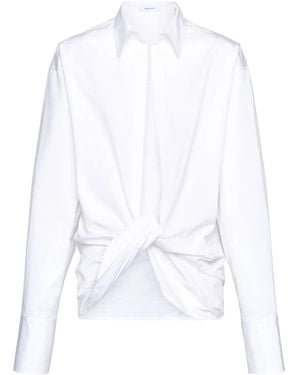 Ferragamo Camicia A Portafoglio - Bianco