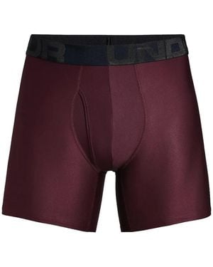 Under Armour Tech Boxerjock Boxers - Purple