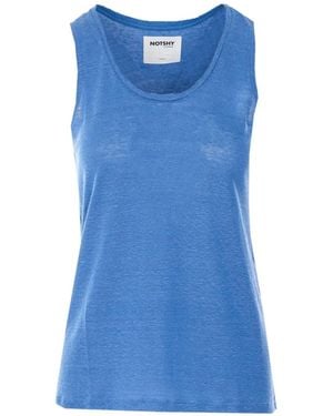 Not Shy Yana Tank Top - Blue